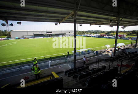 General View Of Oriel Park Home Ground Of Dundalk Fc Before The Champions League Qualifying