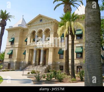 historic Kings County Court House, Hanford, CA Stock Photo