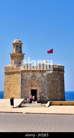 Castell de Sant Nicolau, Ciutadella, Menorca,Minorca, Spain Stock Photo