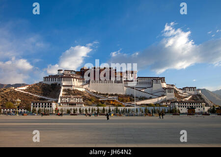 the Potala Palace,Lhasa,Tibet,China Stock Photo