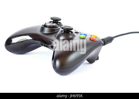 Gamepad. Isolated on a clean white background. Stock Photo