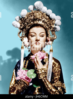 THE MASK OF FU MANCHU 1932 MGM film with Myrna Loy Stock Photo