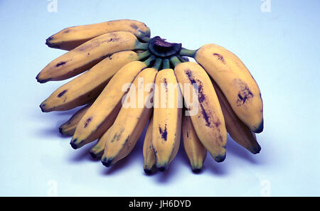 Silver banana Stock Photo