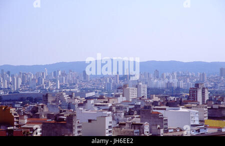 View, Pico Jaragua, Sao Paulo, Brazil Stock Photo