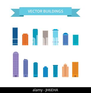 Building Infographics Set Stock Vector Image & Art - Alamy
