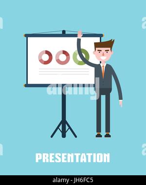 minimal; isolated; workers; statistics; speech; comics; seminar; display; partners; business; concept; urban; vector; presentation; teamwork; elements Stock Vector