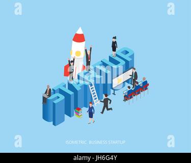 Flat 3d isometric vector illustration stock market concept design, Abstract urban modern style, high quality business series. Stock Vector