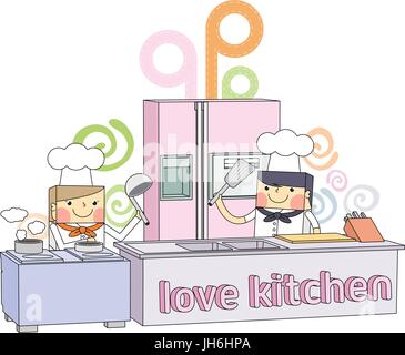 commercial kitchen clip art