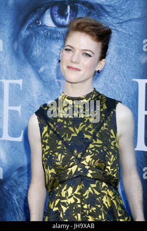 Actress Rose Leslie at the Los Angeles Premiere for The Seventh Season ...