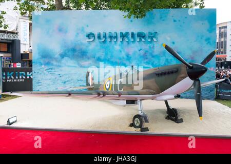 London, United Kingdom Of Great Britain And Northern Ireland. 13th July, 2017. World Premiere of DUNKIRK. London, UK. 13/07/2017 Credit: dpa picture alliance/Alamy Live News Stock Photo