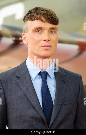 London, UK. 13th July, 2017. Cillian Murphy at World Premiere of DUNKIRK on Thursday 13 July 2017 held at ODEON Leicester Square, London. Pictured: Cillian Murphy. Credit: Julie Edwards/Alamy Live News Stock Photo