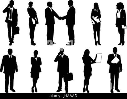 41,800+ Business People Silhouette Stock Illustrations, Royalty-Free Vector  Graphics & Clip Art - iStock  Group business people silhouette, Business  people silhouette handshake, Business people silhouette vector