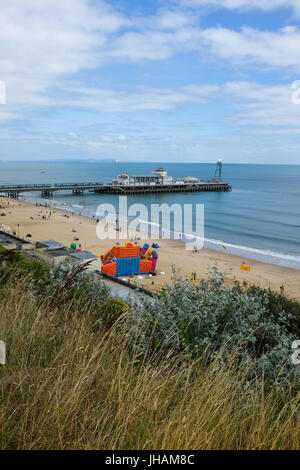 Bournemouth Pier in Dorset, England. Stock Photo