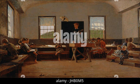 Winslow Homer - The Country School Stock Photo