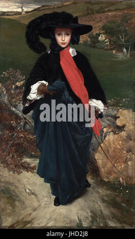 Frederic Leighton - Portrait of May Sartoris -