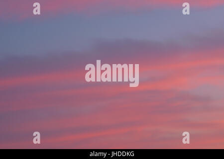 Blur background texture of colorful sunset clouds in horizontal frame Stock Photo