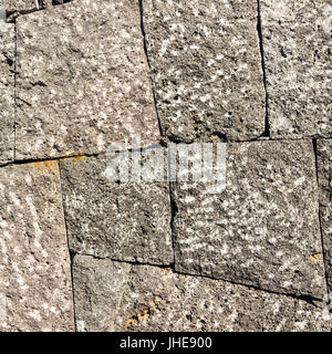 Volcanic Stone wall, useful for background. Stock Photo