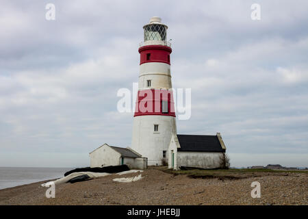 Orford Ness Lighthouse located in Suffolk Stock Photo