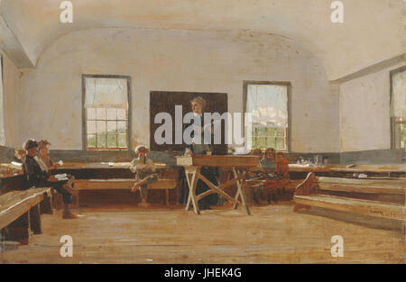 Winslow Homer - Country School Stock Photo