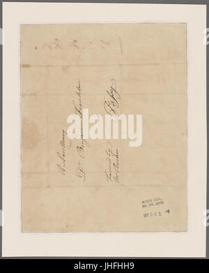 Bache, Richard. Philadelphia. To Benjamin Franklin (NYPL b11868620-5337369) Stock Photo