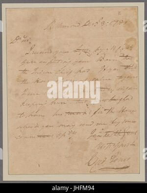 Jones, Cad. Richmond. To General Morgan (NYPL b11868620-5339608) Stock Photo