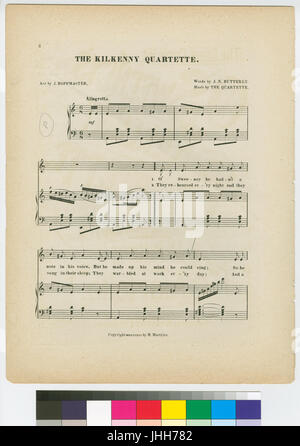 Kilkenny Quartette (NYPL Hades-447691-1688742) Stock Photo