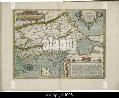 An illustration of the map of ancient Thrace Stock Photo - Alamy