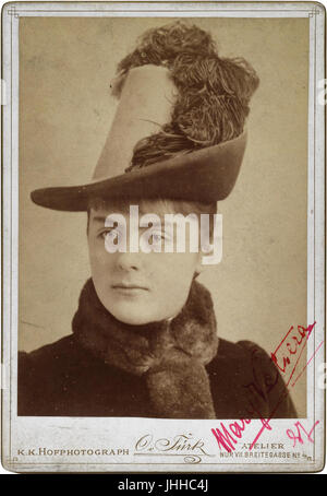 Mary Vetsera 1887 Stock Photo