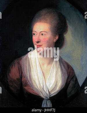 Belle van Zuylen, attributed to Jens Juel Stock Photo