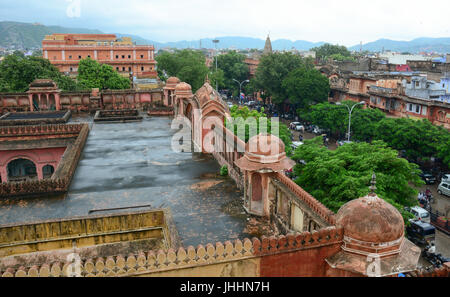 Jaipur, India - Jul 27, 2015. Cityscape of Jaipur, India. Jaipur, known as the Pink city, is a major tourist destination in India. Stock Photo