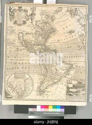 A new and correct map of America : laid down according to the accurate ...