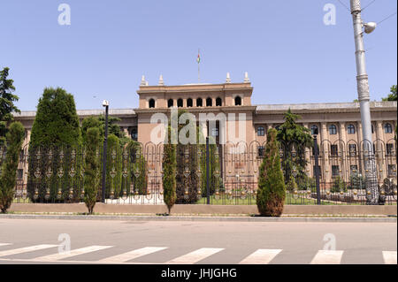 One of landmark buildings of the Tajikistan capital, Dushanbe ...