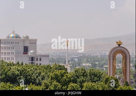 One of landmark buildings of the Tajikistan capital, Dushanbe ...