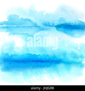 Abstract watercolor background with folds - space for text Stock Photo