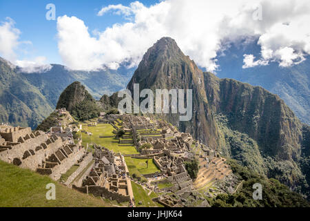 Machu Picchu Inca Ruins - Sacred Valley, Peru Stock Photo