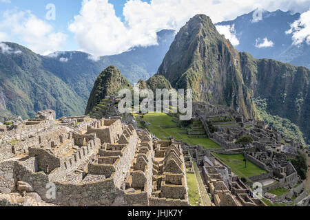 Machu Picchu Inca Ruins - Sacred Valley, Peru Stock Photo