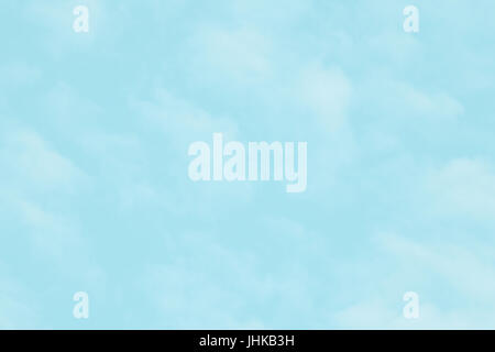 blue background,expand at fluffy clouds in sky Stock Photo