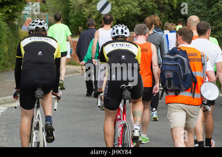 running for cyclists