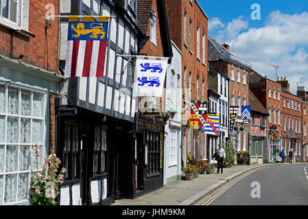 Church Street, Tewkesbury, Gloucestershire, England UK Stock Photo