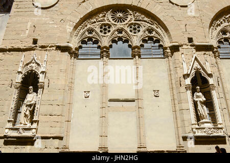 Orsanmichele church at Firenze on Italy Stock Photo