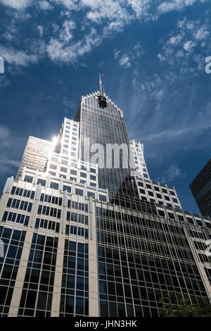 Architecture on Park Avenue, NYC, USA Stock Photo