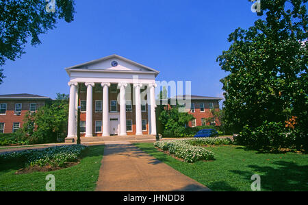 The Lyceum building, on the University of Mississippi Campus in Oxford, Mississippi Stock Photo