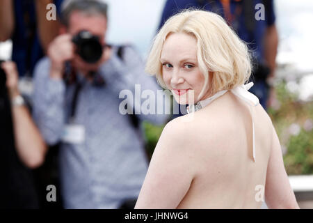 CANNES, FRANCE - MAY 23: Gwendoline Christie attends the 'Top Of The Lake: China Girl' Photo-call during the 70th Cannes Film Festival on May 23, 2017 Stock Photo
