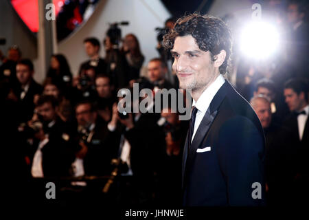 CANNES, FRANCE - MAY 21: Actor Louis Garrel attends the 'Redoubtable' premiere during the 70th Cannes Film Festival on May 21, 2017 in Cannes, France. Stock Photo