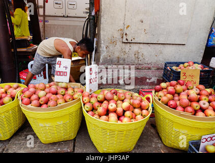 Woman selling fruits in Mandalay Myanmar Stock Photo ...