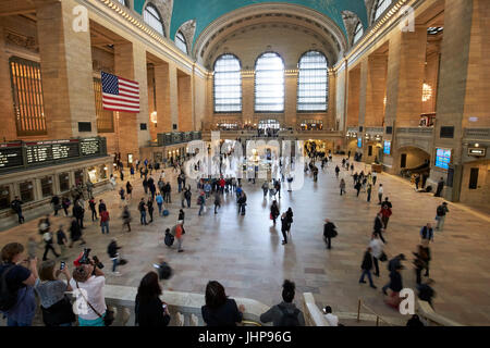 Interior of the main concourse at Grand Central Terminal (aka Grand Central  Station) at 42nd & Park Avenue in Midtown Manhattan Stock Photo - Alamy