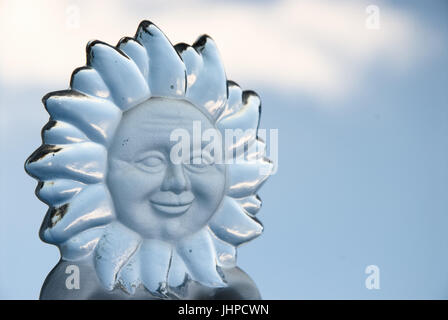 The UK has been blessed with happy, sunny days, so far, this summer Stock Photo