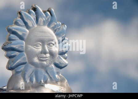 The UK has been blessed with happy, sunny days, so far, this summer Stock Photo