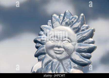 The UK has been blessed with happy, sunny days, so far, this summer Stock Photo