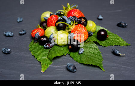 juicy summer fruit Stock Photo